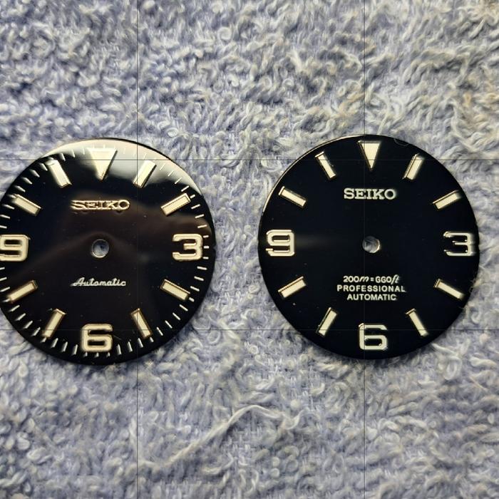 Dial Explorer SEIKO MOD Black