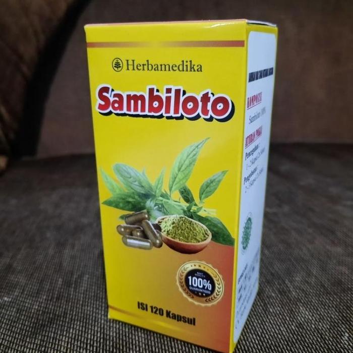 ``Aras Kapsul Sambiloto Herbamedika ``