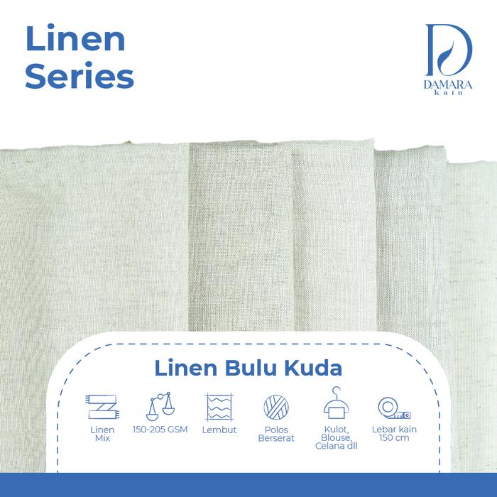 KAIN LINEN BULU KUDA ORIGINAL kain linen premium linen outfit terbaik
