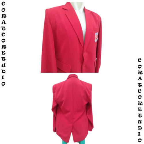 CHAMELEON SBY Blazer Cowok Jas Pria PARTAI PKP MERAH PINK FANTA MUDA