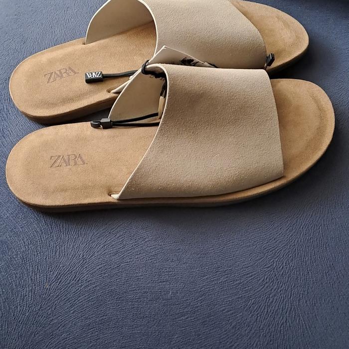 sandal zara original pria
