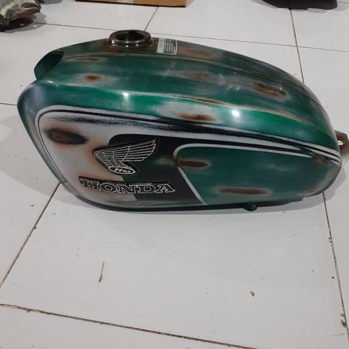 Tangki cb100 motif orian glatik orian