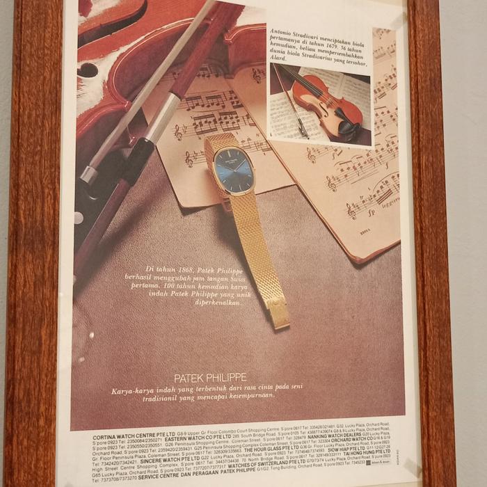 reklame patek philippe pigura