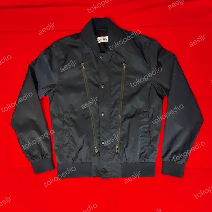Jacket Bomber TOPMAN Navy Second