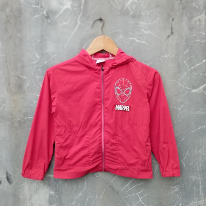 jaket anak marvel spiderman second