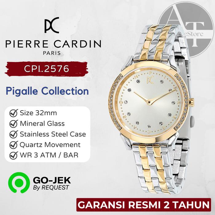 Jam Tangan Wanita Pierre Cardin CPI.2576 Pigalle Two Tone ORIGINAL