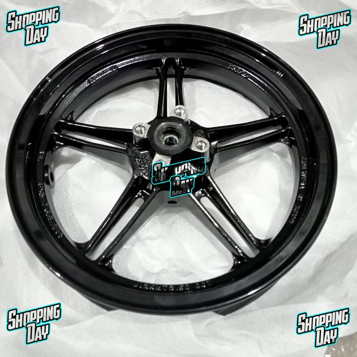 Velg pelek velek depan ksr 110 hitam ring 12 ORIGINAL