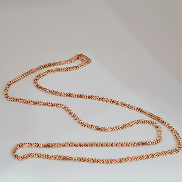 Kalung milano emas asli kadar 420 berat 5 gram
