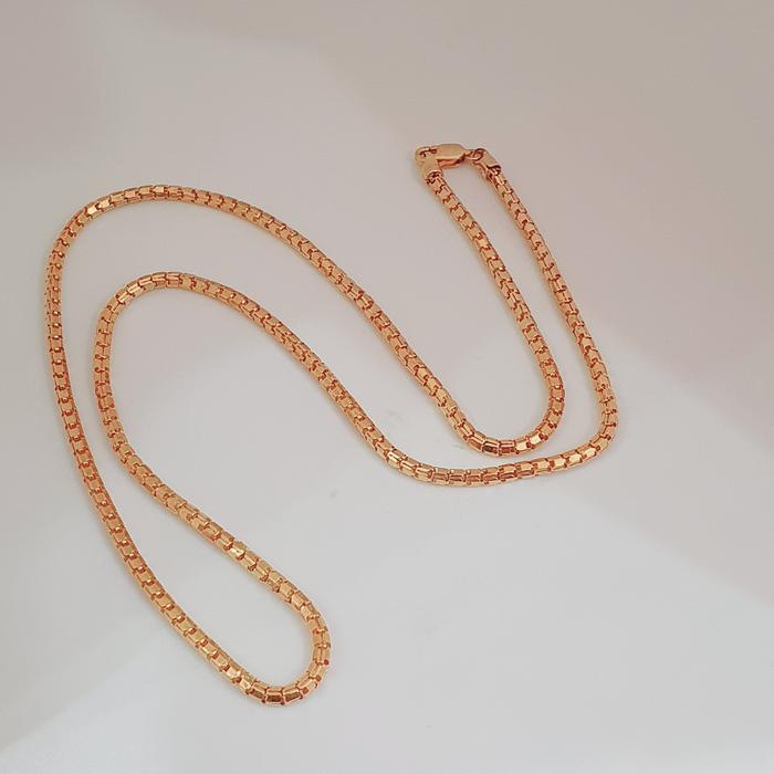 Kalung milano bulat emas asli kadar 420 berat 5 gram