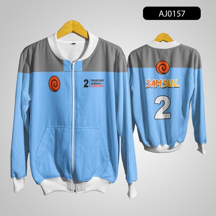Jaket Gibran Samsul 02  Cawapres Prabowo - Gibran fullprint