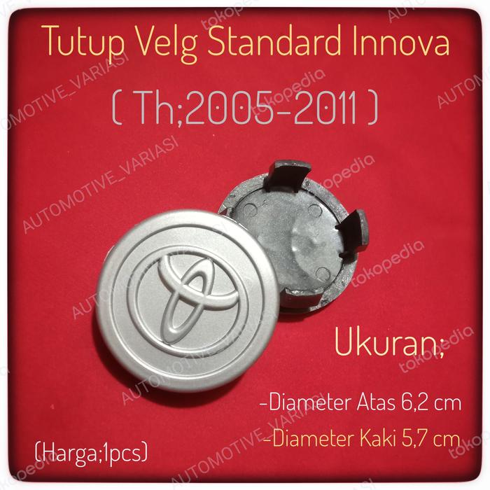 Tutup velg Innova 2005 Up tutup velg Innova lama dop roda Innova lama