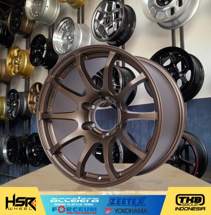 velg ce28 ring 18 velg hsr hiroshima baut 6 pnp pajero fortuner strada