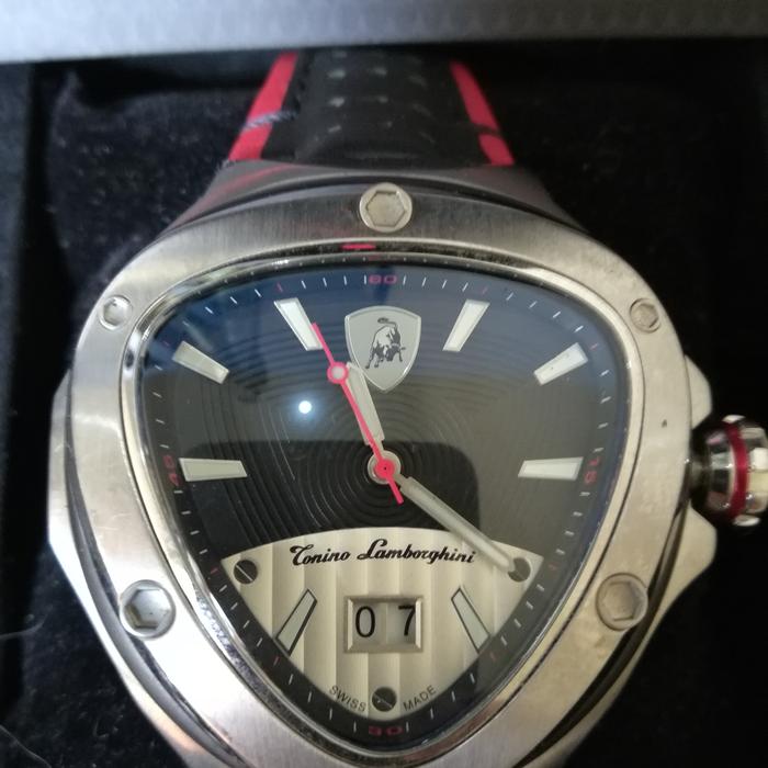 jam pria Lamborghini Spyder Quartz
