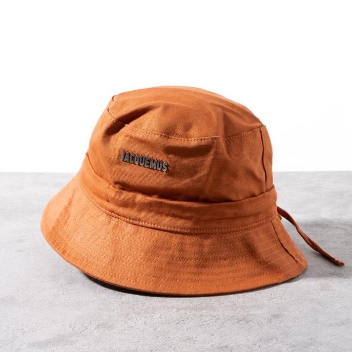 Jacquemus Le Bob Gadjo Bucket Hat Terracotta