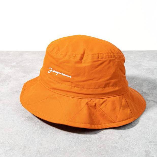 Jacquemus Le Bob Picchu Bucket Hat Orange