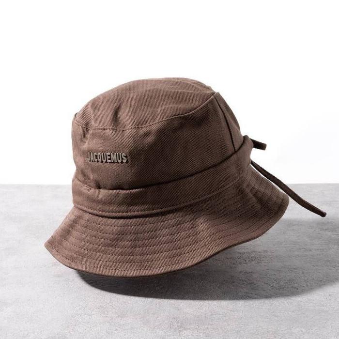 Jacquemus Le Bob Gadjo Bucket Hat Brown