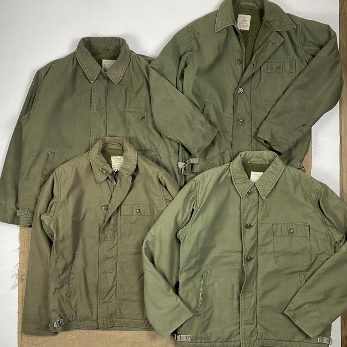 Usn A2 Deck Jacket Size Large good Condition