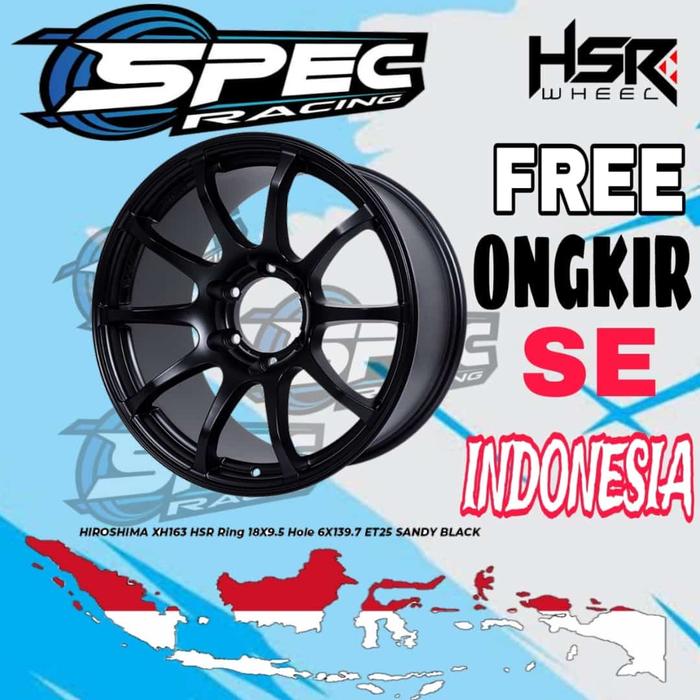 Velg Mobil Fortuner R18 CE28 HSR HIROSHIMA Ring 18 Pajero Triton Hilux