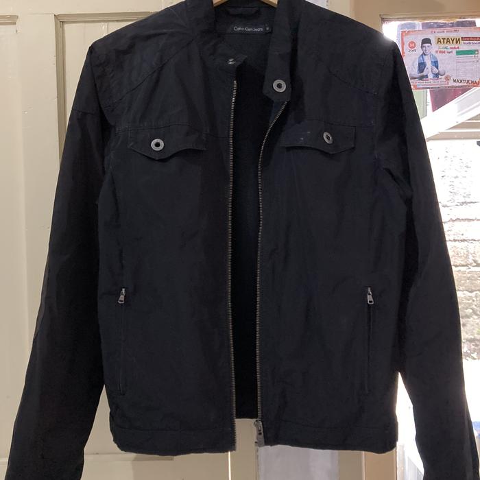 Calvin klein jeans jacket M second original kondisi 90%