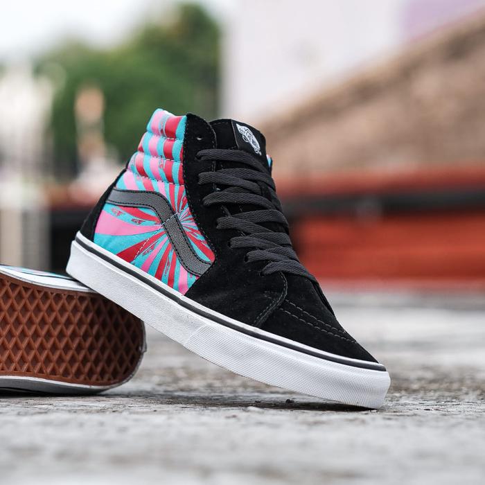 Vans SK8 Hi Retro Mart Black Multi True White Original BNIB