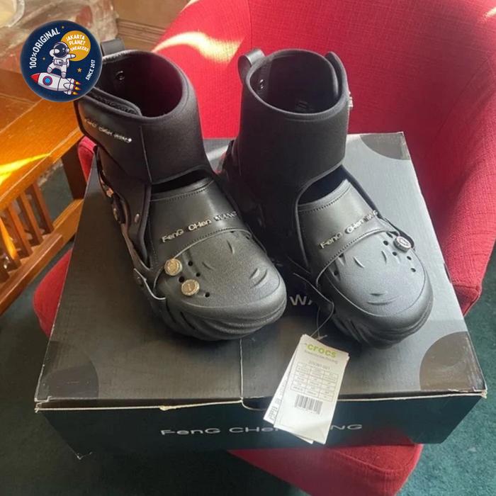Crocs Echo Clog x Feng Chen Wang "Black Steampunk" Original BNIBWT