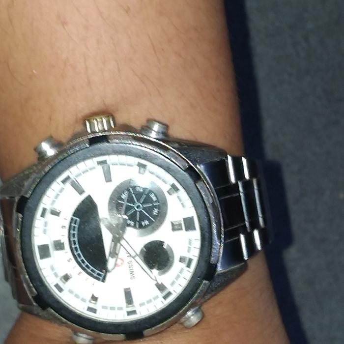 Jam Tangan Sw1ss 4rmy Analog dan Digital _ SA6324M Minus