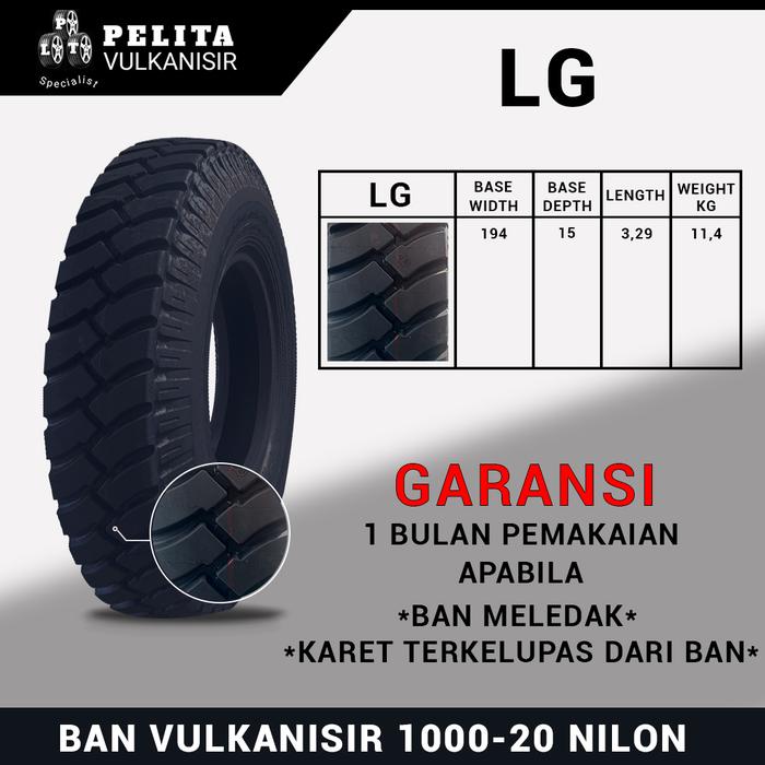 BAN VULKANISIR / BAN VULKANISIR 1000-20 / BAN VULKANISIR 1000 / LG