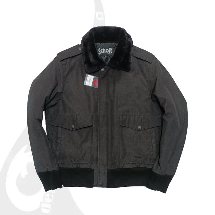 vintage 90s jaket bomber g1 schott us
