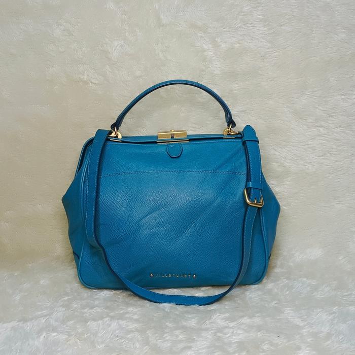 Tas Top Handle JillS StuaRtt Biru Tosca