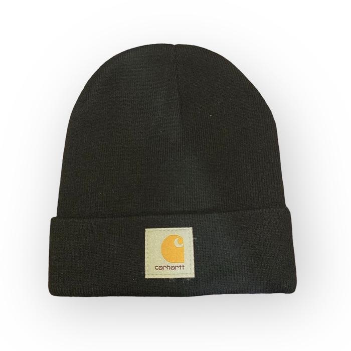 Beanie hatt carhartt black cotton + polyster