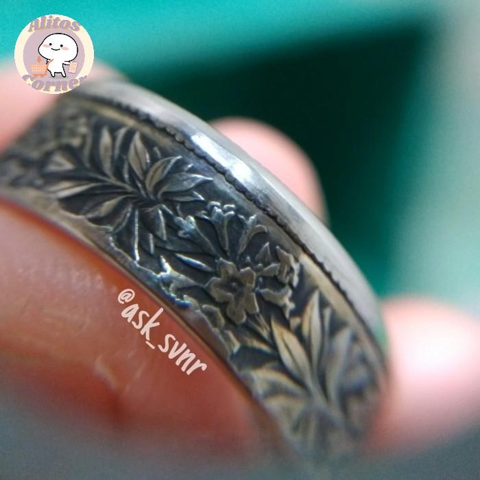 Cincin coin luar negeri HELVETICA coin ring