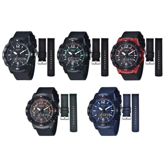 Jam Tangan Digitec 12Bln FREE TALI DG2130 DG 2130 DG2130T T DA DA2130