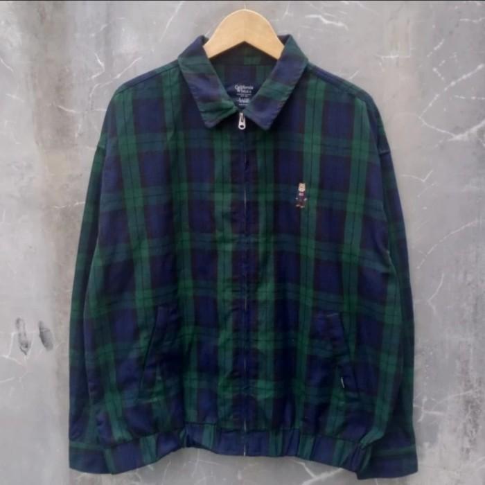 jaket california who au casual kanvas denim second
