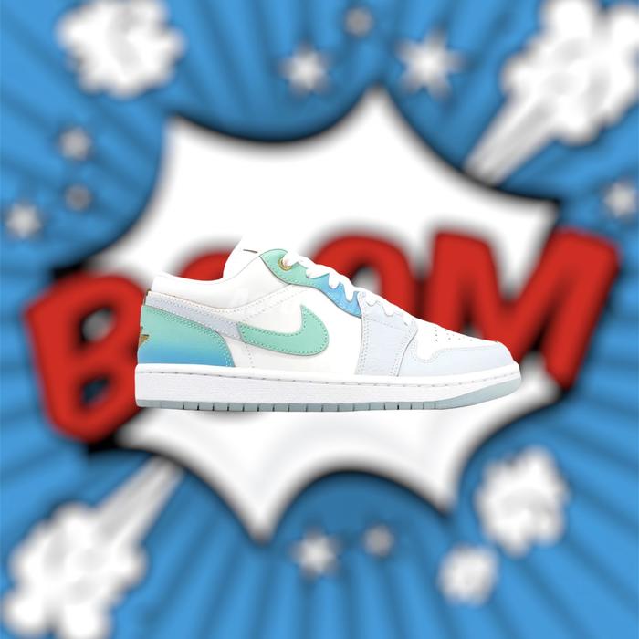 Air Jordan Retro 1 Low Emerald Rise WMNS ORIGINAL