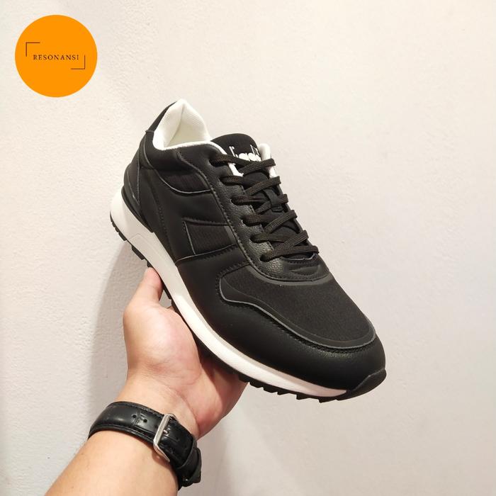 SEPATU PRIA TERBARU DIADORA ORIGINAL SNEAKERS GANGGA HITAM KEREN