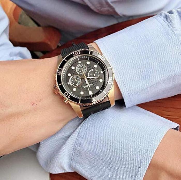 Jam tangan Bulova Men's 98A192 Classic 44mm Quartz Watch Original