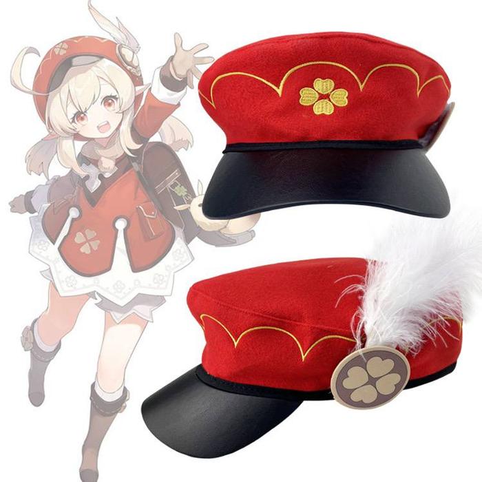 Topi Cosplay Klee Genshin Impact