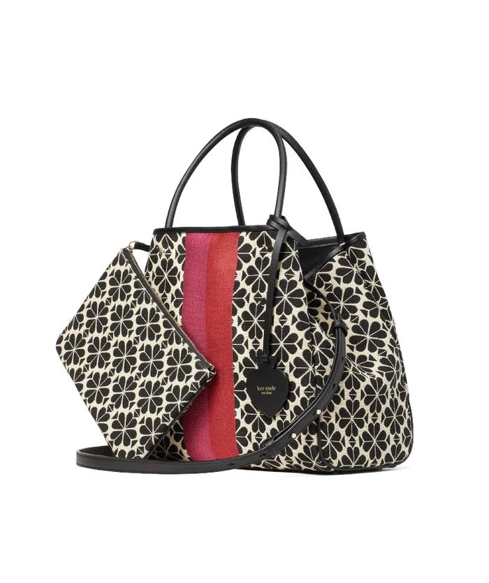 Tote Bag KS Flower Jacquard Medium