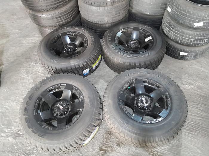 Velg Mobil Bekas Ring 15 RASTA HSR R15X8 Lubang 6 ET18 BAN 235 70 R15