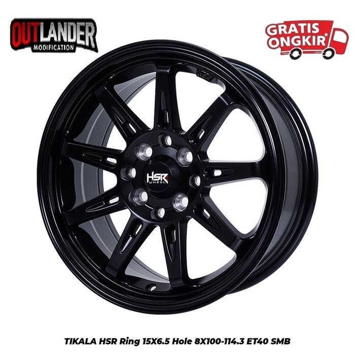 Velg Mobil Ring 15 Brio Sirion Swift Avanza Pelek R15 Hsr Tikala Hitam