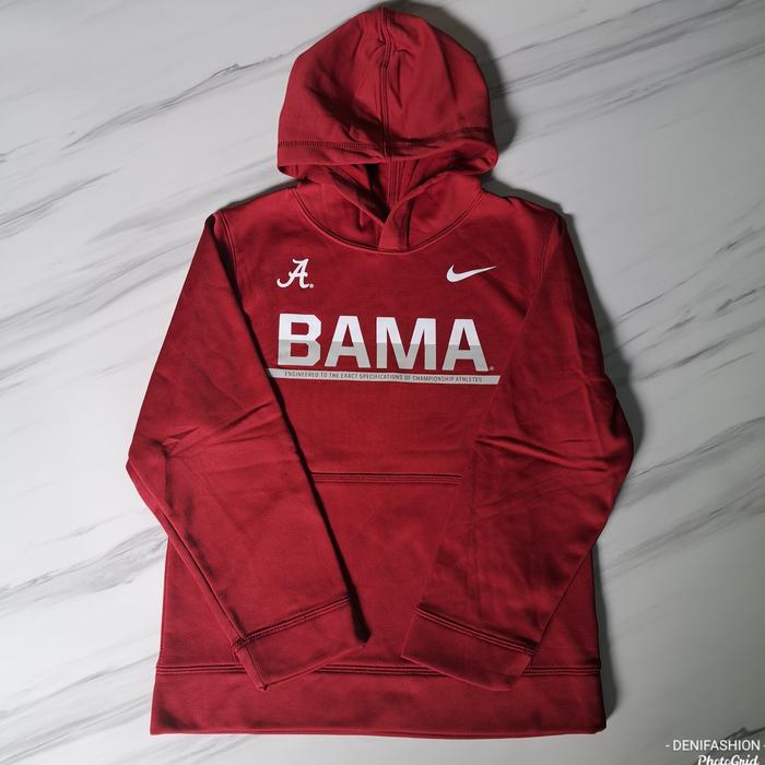 JAKET ANAK NIKE THERMA-FIT ALABAMA 7-15 TAHUN SWEATER HOODIE ORIGINAL