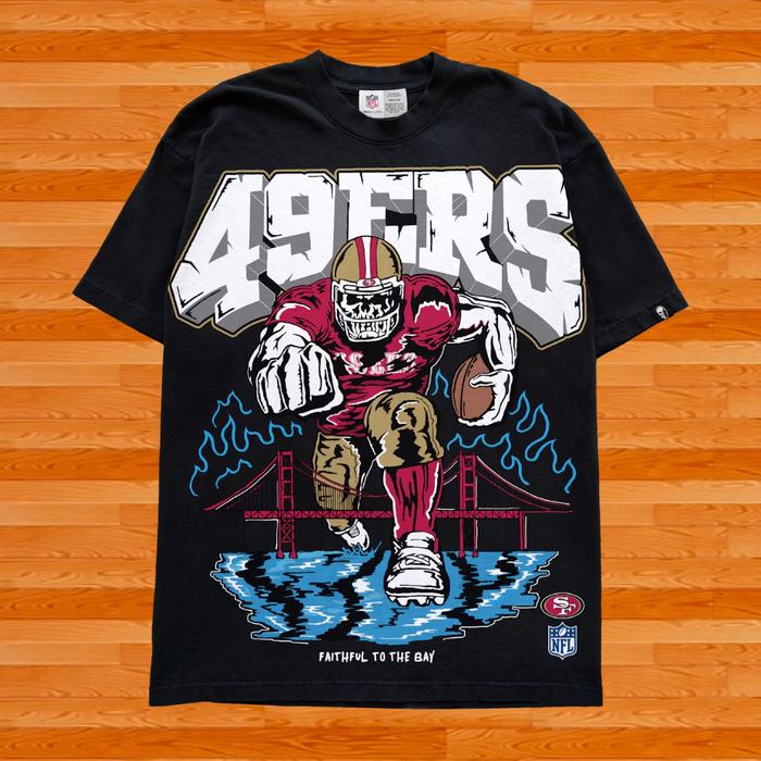 Warren Lotas x NFL 49ERS & Detroit Lions Tee & Hoodie