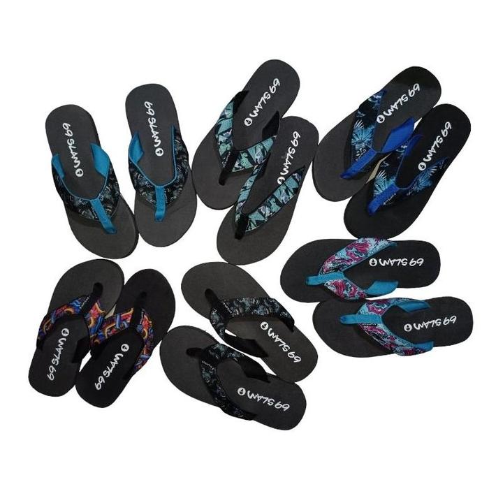 TERBARU SANDAL 69 SLAM ORIGINAL 100% NEW N ORIGINAL