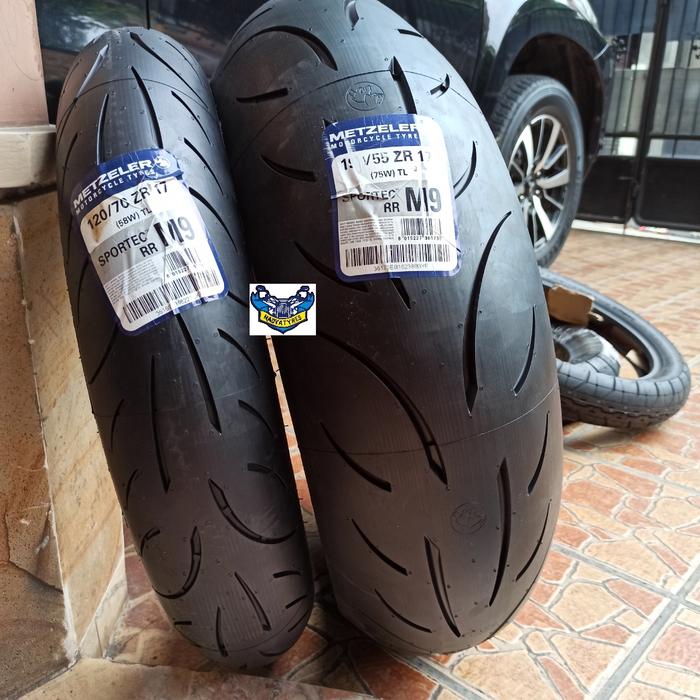 Ban metzeler M9RR 120/70-17 190/55-17 terbaru