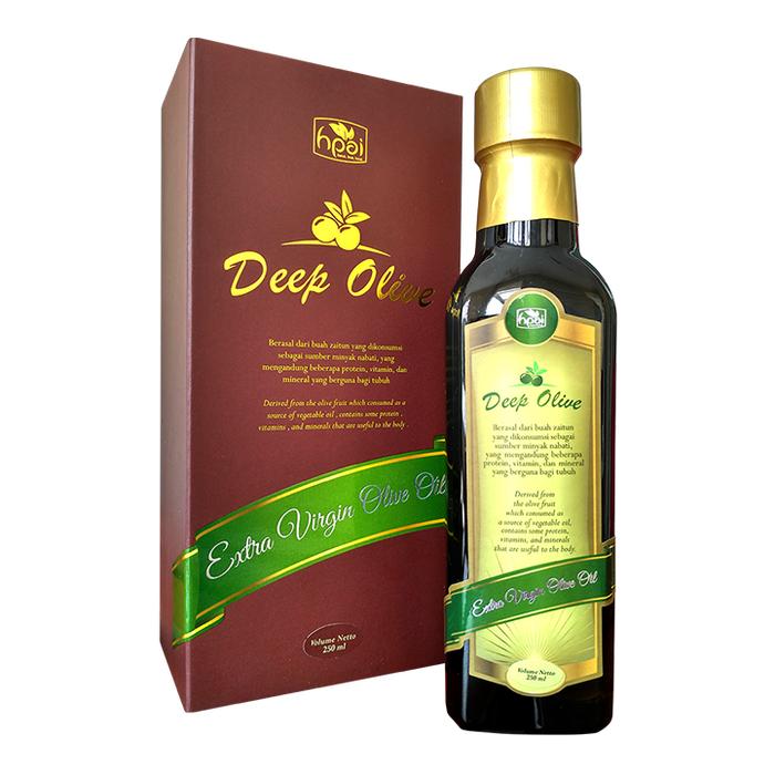 Deep Olive HNI HPAI 250 ml - Extra Virgin Olive Oil - Minyak Zaitun
