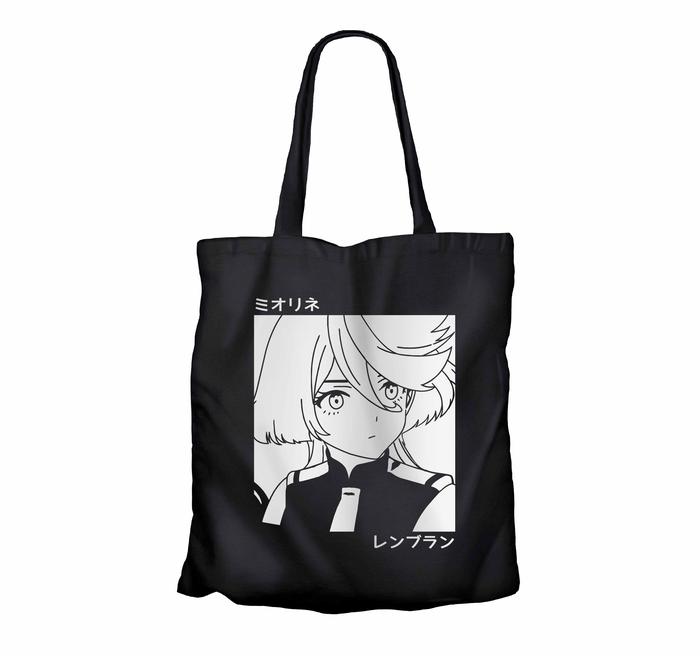 Tote bag anime MIORINE REMBRAN - MOBILE SUIT GUNDAM 100% canvas