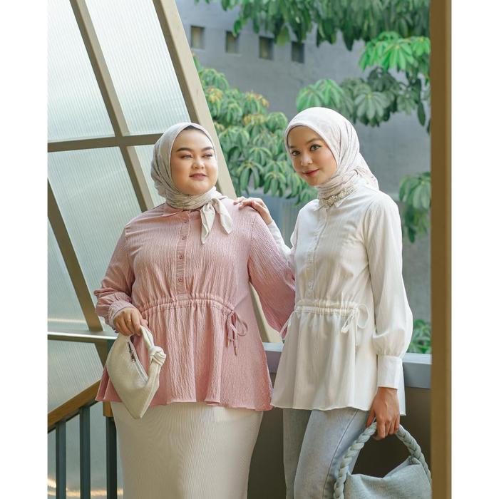 Pansy Blouse - 5 Warna | Zysku Xena | Blus Atasan Wanita Lengan