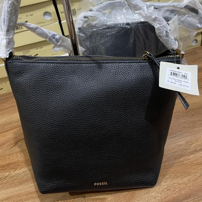 Tas Wanita Fossil julianna small hobo black