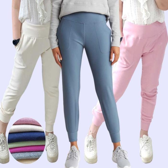 90DEGREE REFLEX RIBBED JOGGER