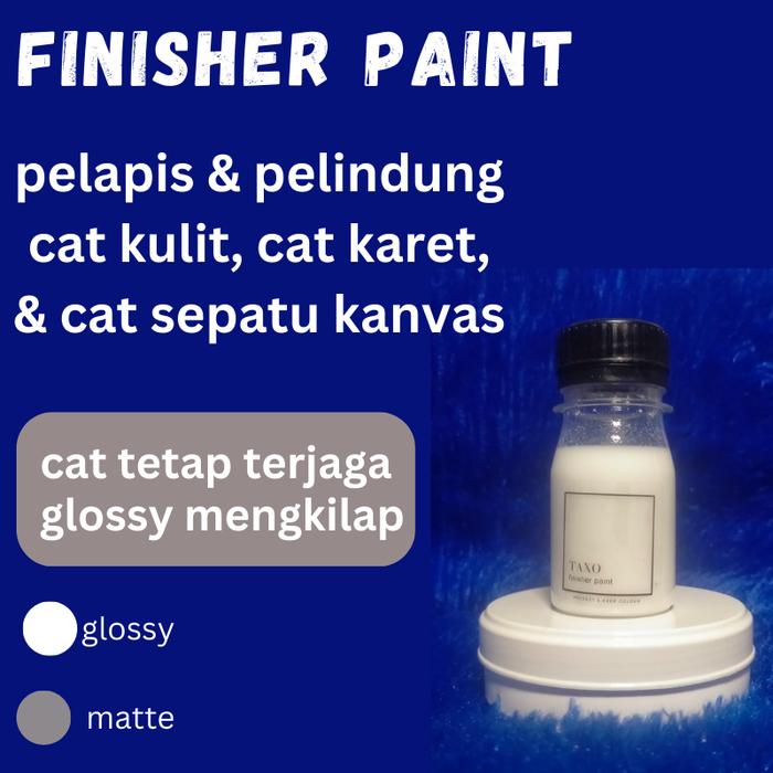 Clear Finisher Cat Kulit Leather Pelindung Pelapis Akhir Cat Kulit